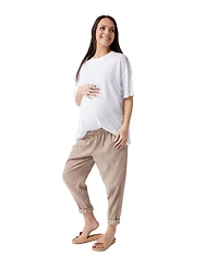 Ingrid + Isabel Women's Maternity Drapey Ankle Pant