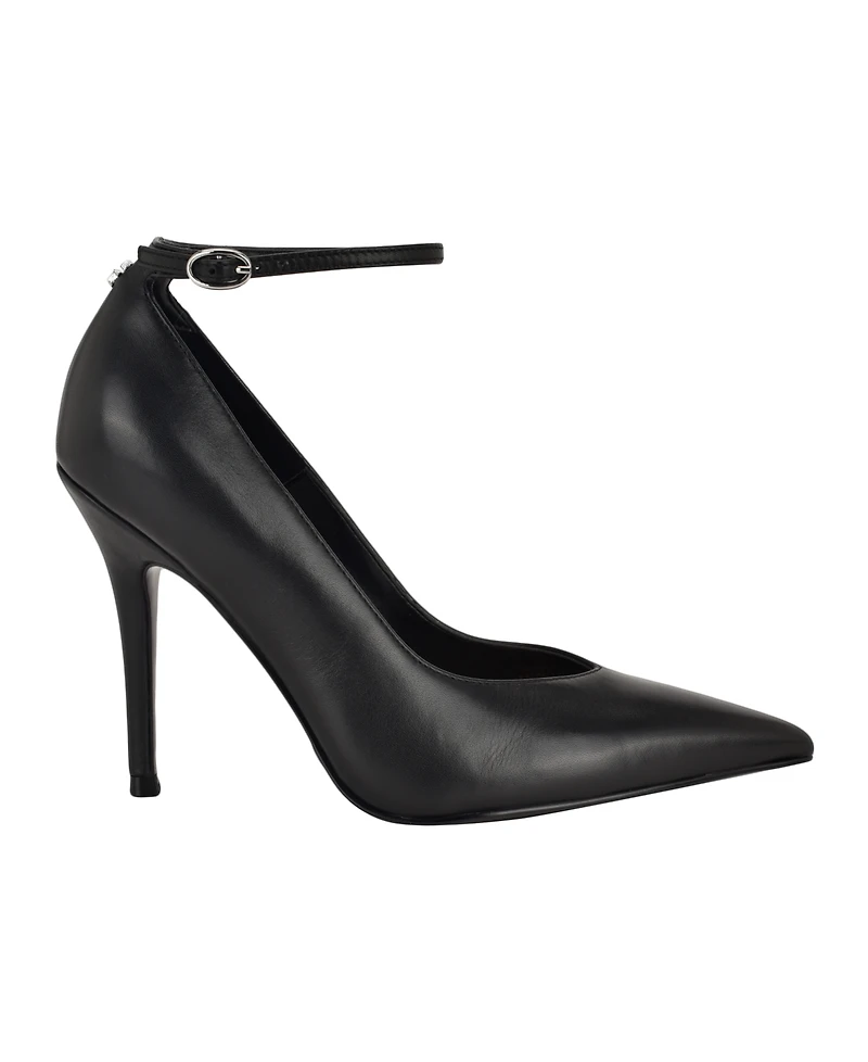 Guess Women's Napril Ankle Strap Stiletto Dress Pumps