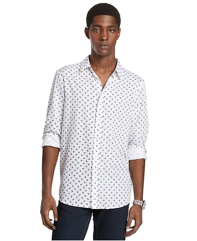 Michael Kors Men's Classic-Fit Paisley Shirt