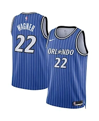 Nike Men's and Women's Franz Wagner Blue Orlando Magic Swingman Player Jersey - Icon Edition