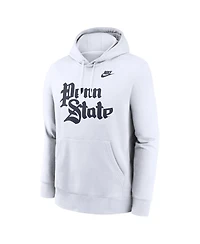 Nike Men's White Penn State Nittany Lions Vault Club Hoodie