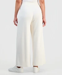 I.n.c. International Concepts Petite High-Rise Wide-Leg Sweatpants, Macy's Exclusive