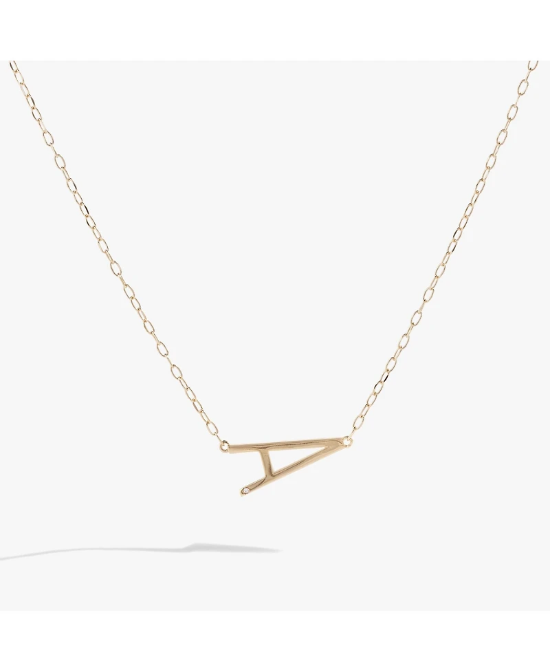 Alex and Ani Precious Elongated Initial A
