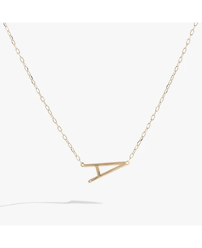 Alex and Ani Precious Elongated Initial A