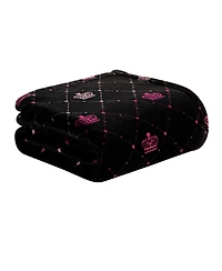 Juicy Couture Plush Throw, 50" x 70"
