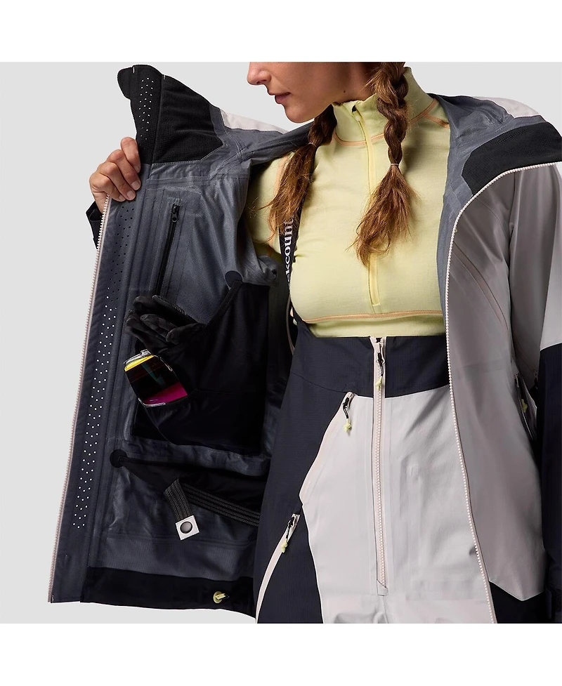 Backcountry Women's Cardiac Gore-tex 3L Jacket Non-Insulated Ski and Snowboard Jackets