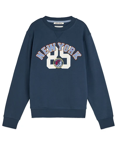 Scotch & Soda Boys Toddler 4T-7T Long Sleeve Graphic Fleece Hoodie
