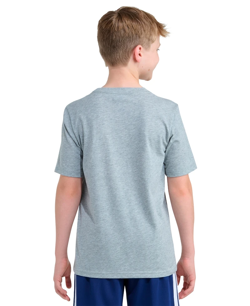 adidas Boys 8-20 Short-Sleeve Collegiate Arch Heather T-Shirt