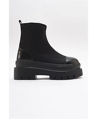 Prologue Shoes Aves Chunky Scuba Boot (Women)