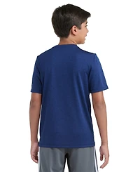adidas Boys 8-20 Short-Sleeve Melange Lineage T-Shirt