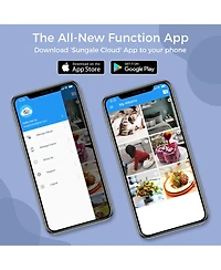 10in Cloud Frame- Easy Photo Share App- 20GB Cloud Storage, Auto-Rotate