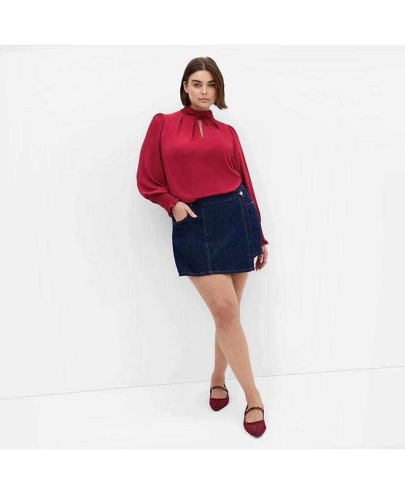 City Chic Plus Size Iris Top