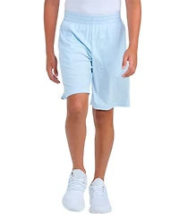 adidas Boys 8-20 Elastic Waistband Essentials Big Logo Shorts