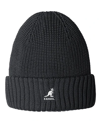 Kangol Men's Merino Wool Rib Beanie Pull-Ons & Beanies