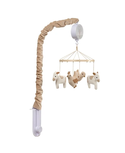 Bedtime Originals Farmyard Friends Musical Baby Crib Mobile Soother Toy