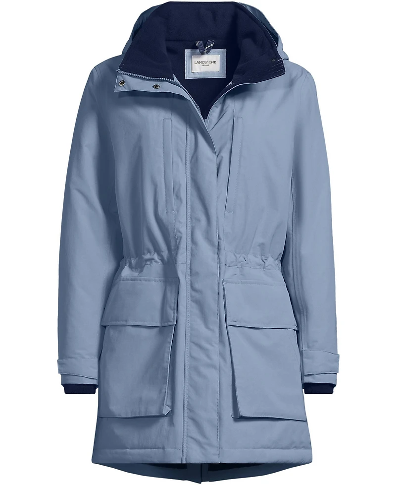 Lands' End Plus Size Squall Waterproof Insulated Parka
