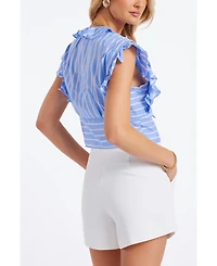 Bishop + Young Women's Raphael Ruffle Top