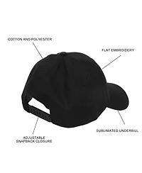 Naruto Men's Itachi Embroidery And Sublimation Cotton Twill B2 Ball Cap Traditional Adjustable