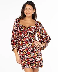 Roxy Women's Moonlight Shores Printed Dress
