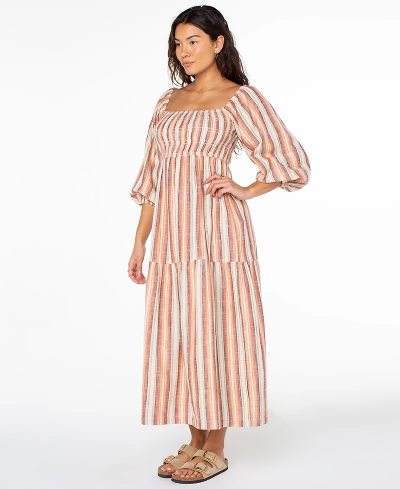 Roxy Women's Sorrento Sands Square Neck Dress