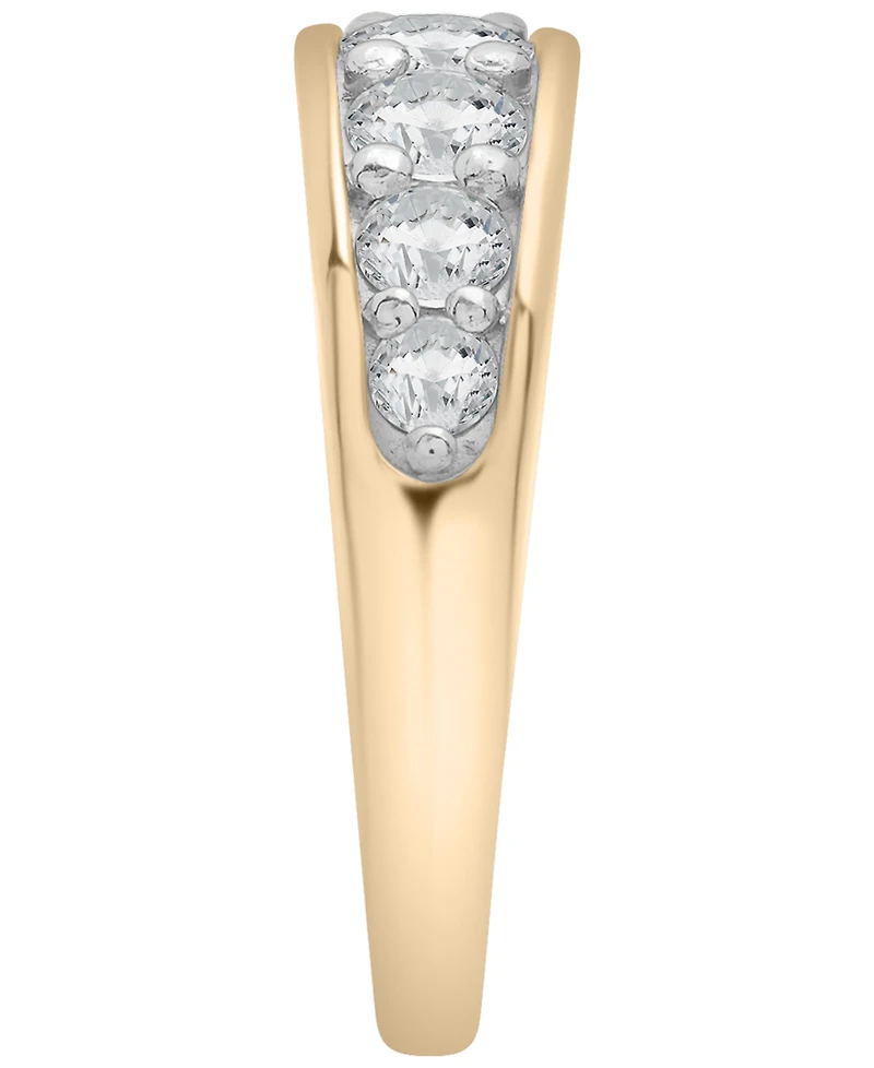 Macy's Diamond Graduated Ring (1ct. t.w.) in 14K Yellow Gold