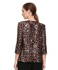 Alex Evenings Women's Twinset Jacket