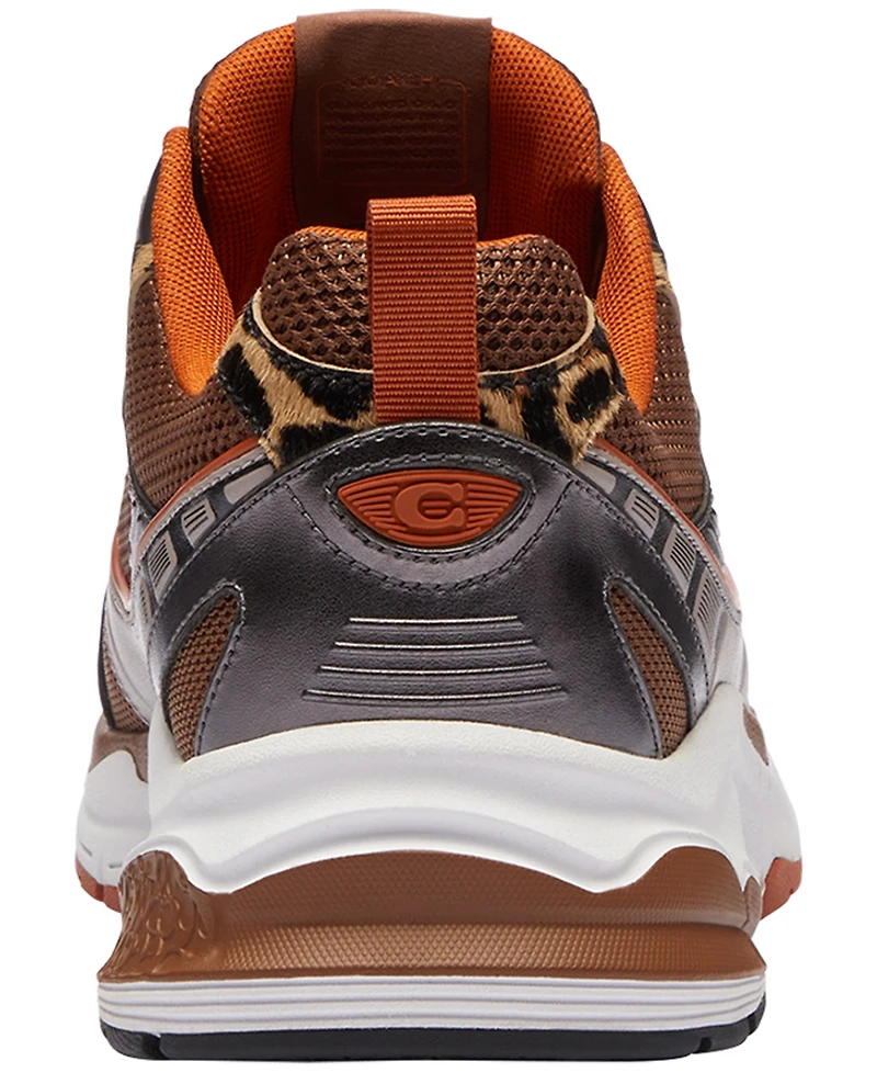 Coach Men's Mesh Round Toe Sneakers