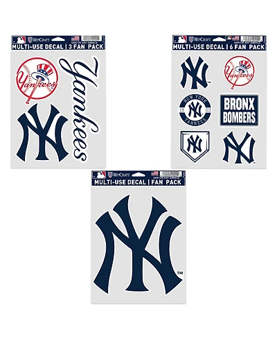 Wincraft New York Yankees 3-Pack Fan Decal Set
