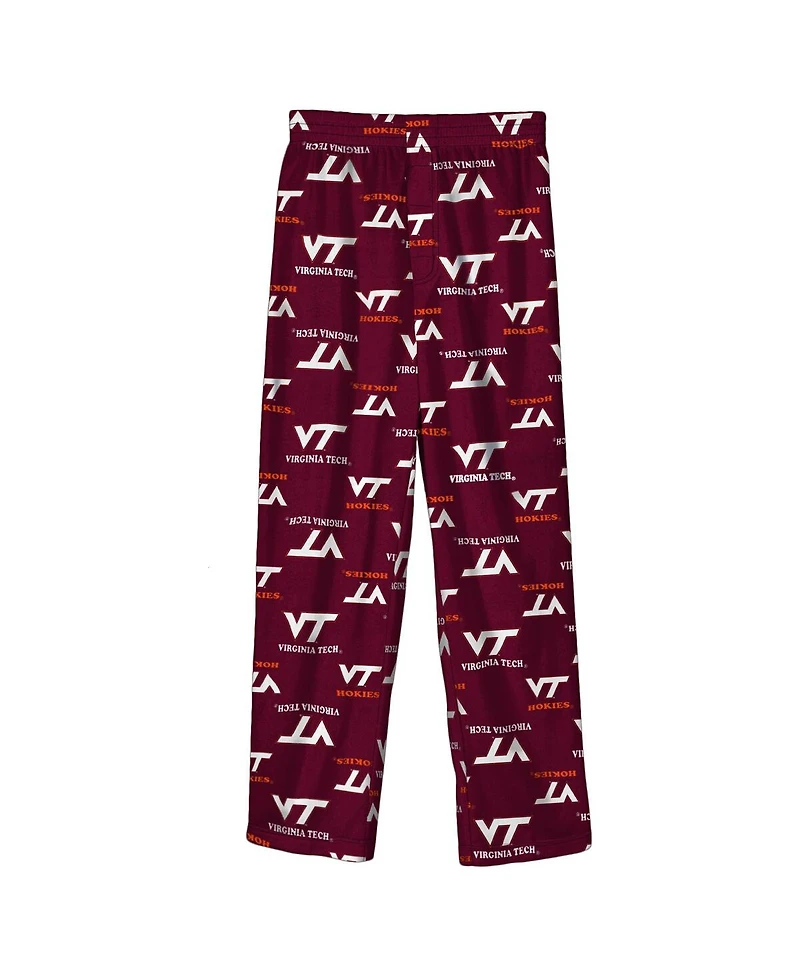 Outerstuff Big Boys and Girls Maroon Virginia Tech Hokies Team Pants