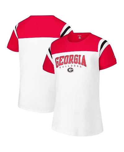 Fanatics Women's White Georgia Bulldogs Plus Winning Gear T-Shirt