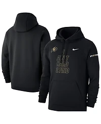 Nike Men's Black Colorado Buffaloes I Ain't Hard 2 Find Coach Prime Club Fleece Hoodie