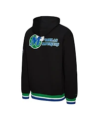 Mitchell & Ness Men's and Women's Black Dallas Mavericks Heavyweight Hoodie