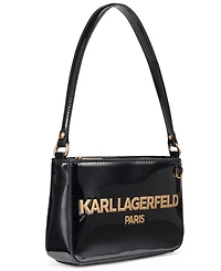 Karl Lagerfeld Paris Kristina Demi Small Shoulder Zipper Bag