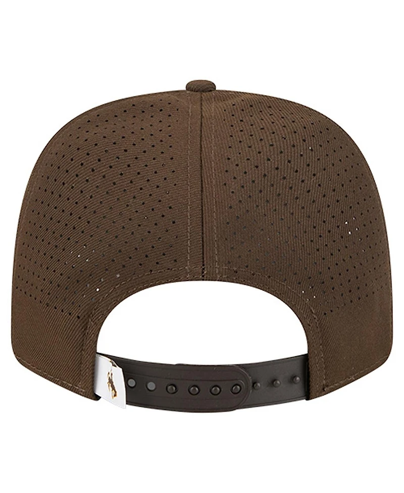 New Era Men's Brown Wyoming Cowboys Team 9SEVENTY Adjustable Hat