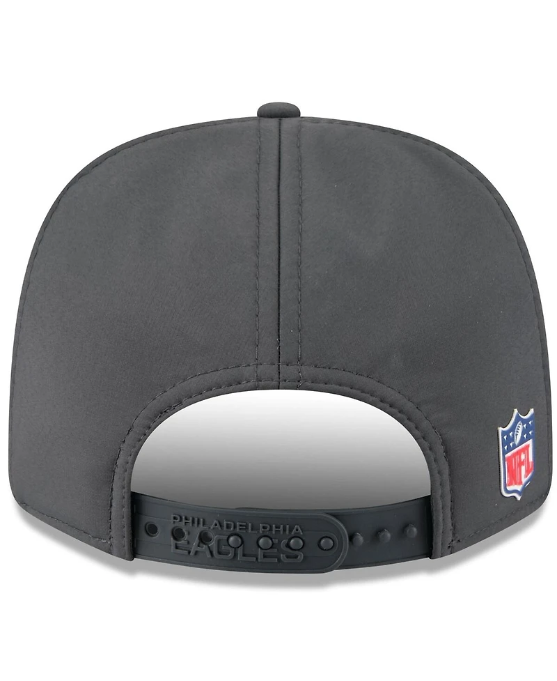 New Era Men's Charcoal Philadelphia Eagles 2025 Sideline Cold Weather 9SEVENTY Adjustable Hat