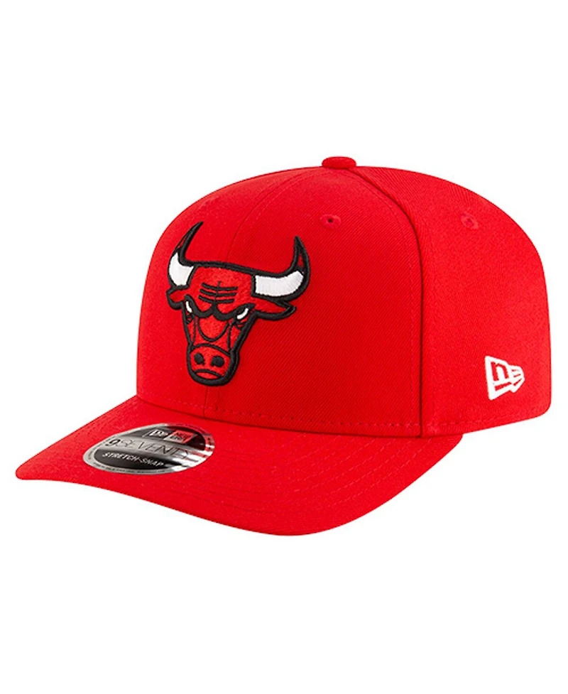 New Era Men's Red Chicago Bulls 9SEVENTY Stock Adjustable Hat