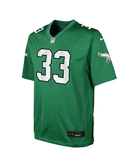 Nike Big Boys and Girls Cooper DeJean Kelly Green Philadelphia Eagles Alternate Game Jersey