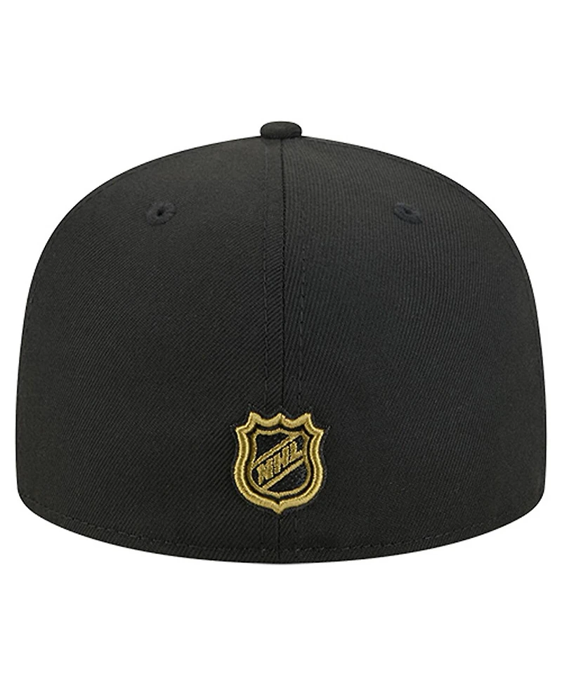 New Era Men's Black Tampa Bay Lightning Military Appreciation Digital Camo Stars 59FIFTY Fitted Hat