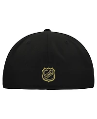 New Era Men's Black Chicago Blackhawks Military Appreciation Digital Camo Stars 59FIFTY Fitted Hat
