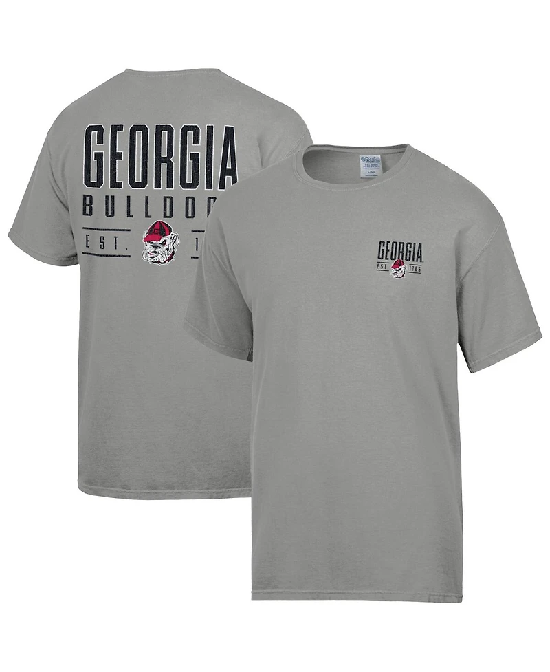 Comfortwash Men's Gray Georgia Bulldogs Big Name T-Shirt
