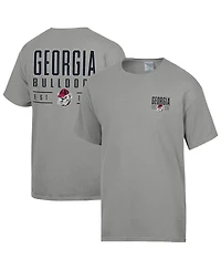 Comfortwash Men's Gray Georgia Bulldogs Big Name T-Shirt