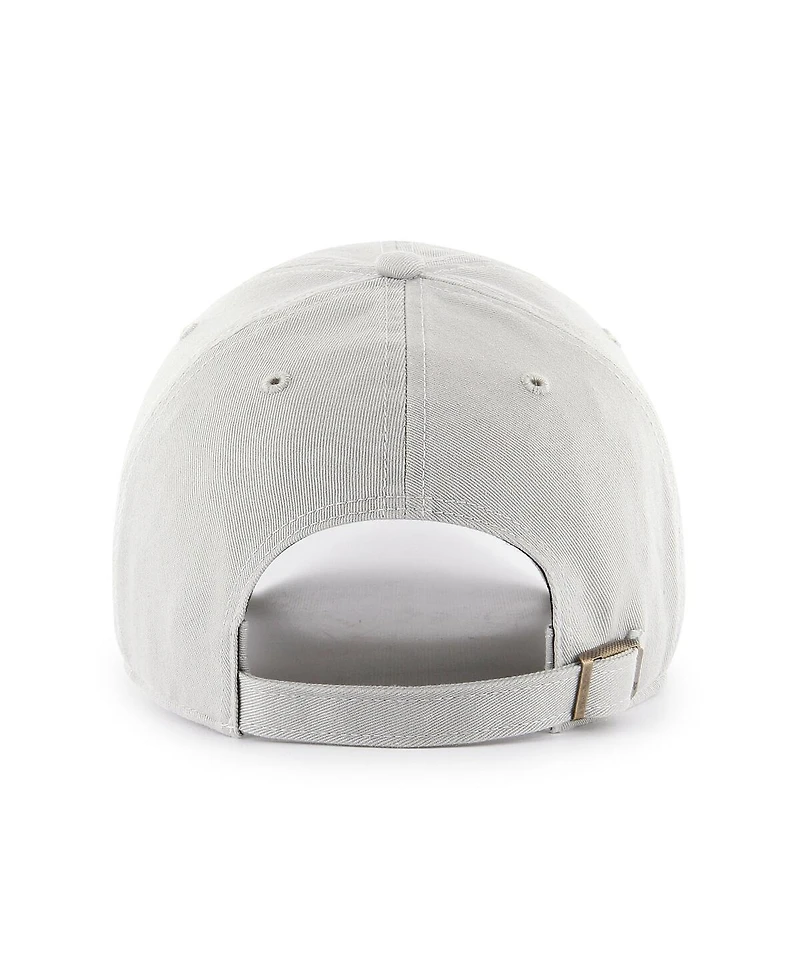 '47 Brand Men's Gray Minnesota Lynx Core Logo Clean Up Adjustable Hat