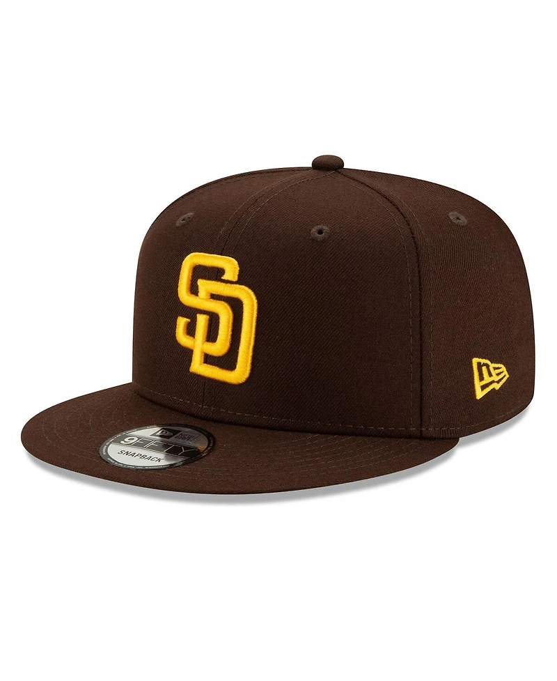New Era Men's Brown San Diego Padres 2025 Mlb Postseason Side Patch 9FIFTY Snapback Hat