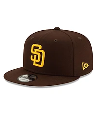 New Era Men's Brown San Diego Padres 2025 Mlb Postseason Side Patch 9FIFTY Snapback Hat