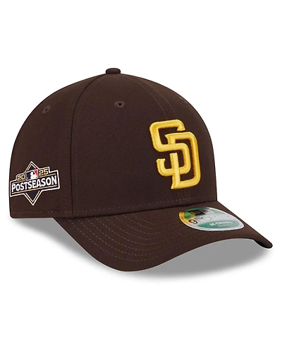 New Era Men's Brown San Diego Padres 2025 Mlb Postseason Side Patch 9FORTY Adjustable Hat