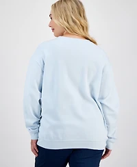 Disney Trendy Plus Stitch Sledding Graphic Sweatshirt