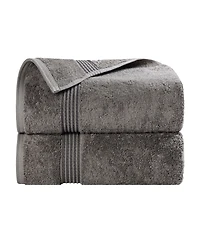 Superior Solid Quick Drying 100% Egyptian Cotton 2-Pc Bath Sheet Set