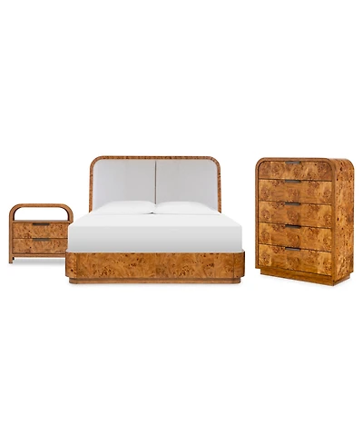 Prescott 3-Pc. Queen Set (Bed, Chest & Nightstand), Created for Macy's