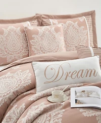 Stratford Park Therese Damask 7-Pc. Comforter Set