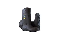 Pinnip Men's Csa Approved Safety Boots - Waterproof Pu Steel Toe Rubber Astm F2413-18 Acid & Oil Resistant
